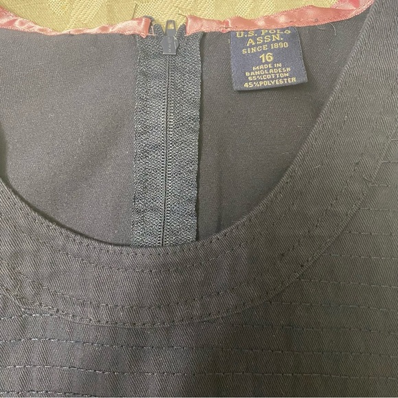 - U.S. POLO ASSN. Blue Dress size 16 - Picture 4 of 6